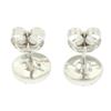 Image 4 : NEW 14k White Gold 1.06 ctw Round Brilliant Diamond Stud Earrings w/ Pave Halos