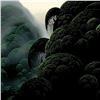 Image 2 : Eyvind Earle (1916-2000), "Spirit Grove" Limited Edition Serigraph on Paper; Num