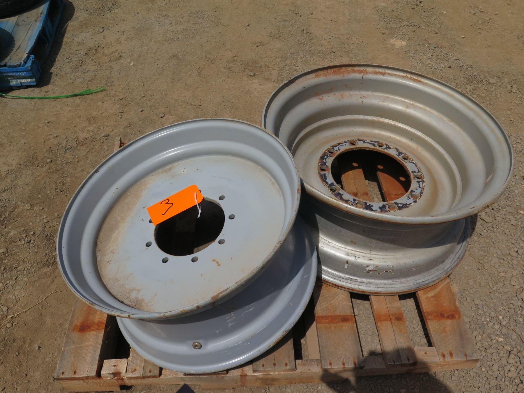 Qty 2 Used Tire Rims