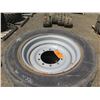 Image 2 : Qty 2 Firestone 400/75-28 Tires with Rims