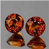 Image 1 : NATURAL UNHEATED RED ORANGE ZIRCON [FLAWLESS-VVS]