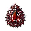 Image 1 : Natural Mozambique Garnet  Ring