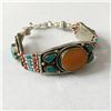 Image 2 : Tibet Hand Made Turquoise Bracelet