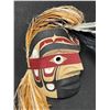 Image 2 : West Coast Native Hand Carved Warrior Mask