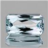 Image 1 : NATURAL VERY LIGHT BLUE AQUAMARINE 10.5x6 MM - FL