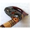 Image 1 : Hand-carved Ukrainian Wolf Head Cane