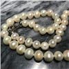 Image 3 : 8-9mm Cultured Pearls & Sterling Silver 18" Necklace
