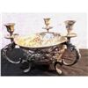 Image 6 : Silverplate Footed Fruit Bowl Candelabra