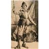 Image 1 : After Meissonier, Toussaint Etching "The Man At Arms"
