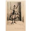 Image 2 : After Meissonier, Toussaint Etching "The Man At Arms"