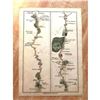 Image 2 : Rare Late 1700's English Road Maps, Lewisham To Turnbridge Wells