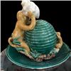 Image 3 : Neiman Marcus Limited Edition Ceramic Figural Monkey Table Fountain