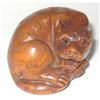 Image 1 : Japanese Carved Boxwood Netsuke Tiger