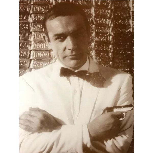 James Bond, Sean Connery Sepia Photo Print