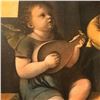 Image 1 : Vintage c. 1920's Hand-colored Print, Renaissance Angel