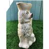 Image 3 : Mid 19thc English Staffordshire Spaniel Dog Porcelain Pitcher