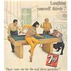 Image 1 : 1963 Mid-Century 7-Up Soft Drink Soda Advertisement