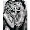 Image 1 : Original Signed Drawing, "The Kiss" Erotic Nude Subject