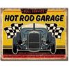 Image 1 : Hot Rod Garage Metal Sign
