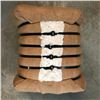 Image 1 : Large Size Cotton Bale Display, Primitive Footstool