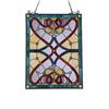 Image 2 : Stained Art Glass Hanging Window Panel
