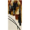 Image 3 : 21st Century Signed Abstract Oil Painting, Cityscape