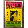 Image 1 : Vintage Patsy Cline Concert Poster