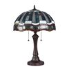 Image 2 : Tiffany-style Mission Stained Glass Table Lamp