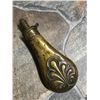 Image 3 : Large Ornate19thc Copper & Brass Powder Flask