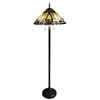 Image 2 : Victorian Style Stained Glass Floor Lamp