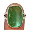 Image 1 : Ancient Roman Glass & Sterling Silver Ring