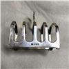 Image 3 : 1930's Art Deco Sterling Silver Toast Rack