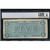 Image 2 : 1864 $5 T-69 Confederate PCGS 58