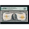 Image 1 : 1922 $10 Gold Certificate PMG 25