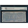 Image 2 : 1864 $10 T-68 Confederate PMG 58EPQ