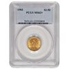 Image 1 : 1903 $2.5 Liberty Gold Coin PCGS MS63+