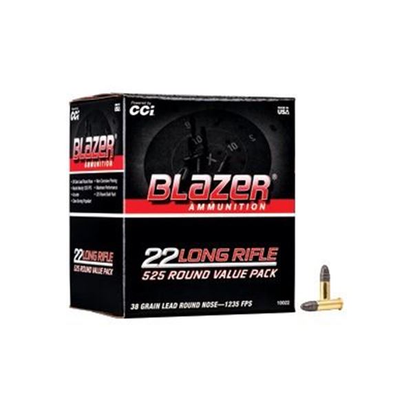 BLAZER 22LR 38GR 525CT BX - 525 Rds