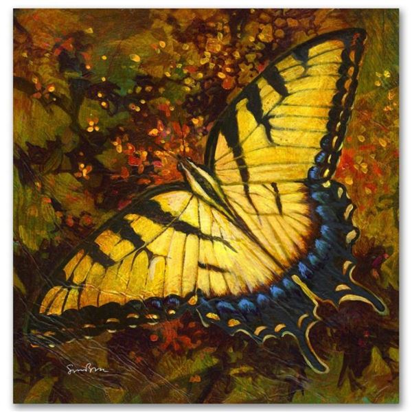 "Nectar" Limited Edition Giclee on Canvas by Simon Bull, Numbered and Signed. Th