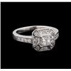 Image 1 : 1.00 ctw Diamond Ring - 14KT White Gold
