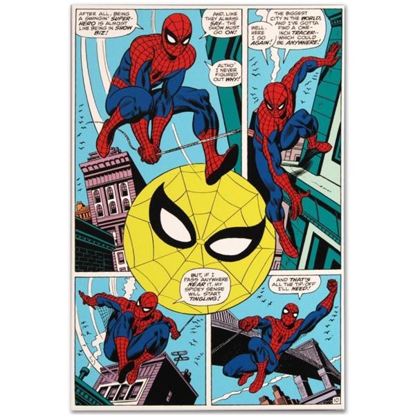 Marvel Comics "Amazing Spider-Man #90" Numbered Limited Edition Giclee on Canvas