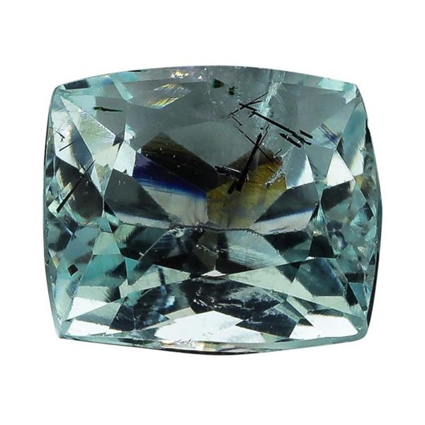 5.85 ct.Natural Cushion Cut Aquamarine