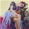 Image 2 : Pino (1939-2010), "Siesta" Limited Edition Artist-Embellished Giclee on Canvas.