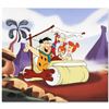 Image 1 : "The Flintstones Family Car" Limited Edition Sericel from the Popular Animated S