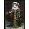 Image 2 : FRENCH ENAMELED PORTRAIT OF A NOBLEWOMAN 5"x3