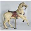 Image 1 : CARVED AND PAINTED AMERICAN PRANCER CAROUSEL