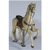 Image 4 : CARVED AND PAINTED AMERICAN PRANCER CAROUSEL