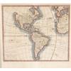 Image 1 : ISAAC TIRION MAP OF AMERICA 10 3/4"x 12 3/4",