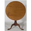 Image 1 : MAHOGANY TILT TOP TEA TABLE 30"diameter, 29"