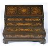 Image 1 : DUTCH MARQUETRY BOMBAY DESK the lid concealin