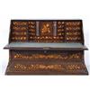 Image 2 : DUTCH MARQUETRY BOMBAY DESK the lid concealin